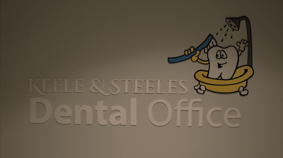 Keele & Steeles Dental Office sign